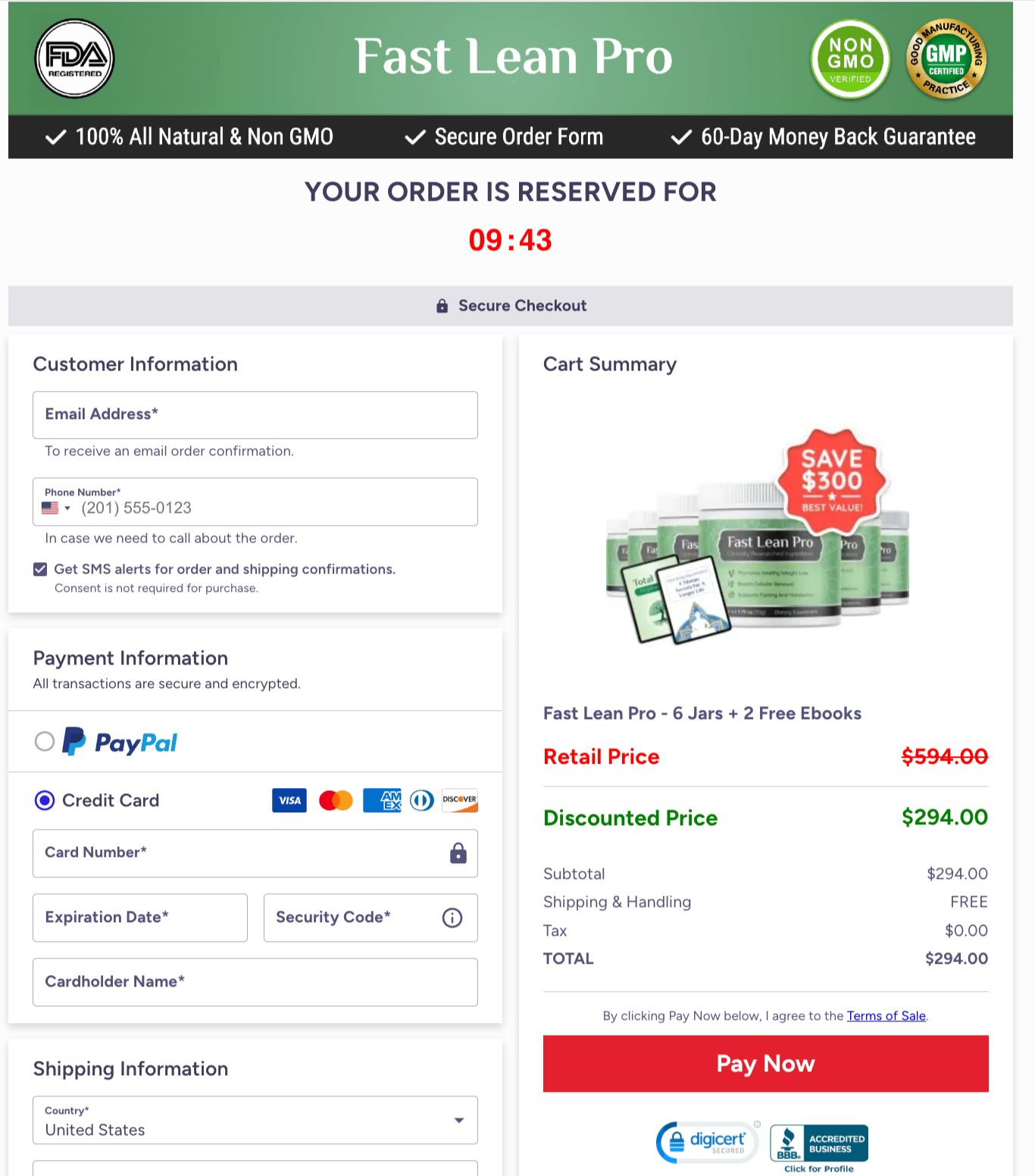 fast-lean-pro-pricing-table